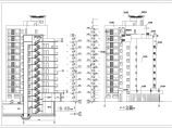 某高档小区高层住宅楼建筑设计施工图（全套）图片1
