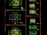 杭州绿城独立山地别墅建筑设计CAD方案图图片1