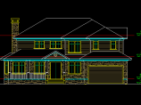 一套中小型两层别墅建筑施工图纸（共7张）图片1