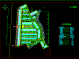 某市住宅小区建筑总平面CAD施工设计布置图纸图片1