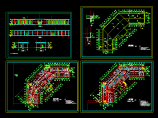 娱乐城方案施工设计CAD平立剖建筑图图片1
