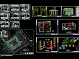 综合楼大型地源热泵系统设计cad平面施工图图片1