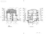 某3层豪华联排别墅建筑施工图纸（全套）图片1