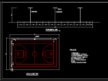 标准网球场构造设计CAD施工图纸图片1