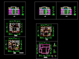 某地小型二层别墅建筑图（共7张）图片1