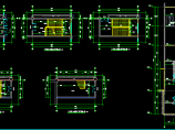 框架结构楼梯滑动支座节点大样CAD格式图片1