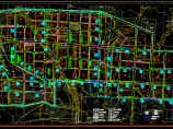 某市排水管网布置平面图（规范版本）图片1