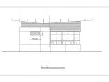厂房入口cad门卫室建筑设计施工图图片1