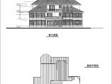 某四个中高档别墅方案平立剖设计CAD图图片1