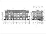 西湖别墅单体建筑施工设计CAD全套图图片1