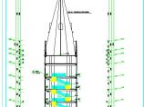 欧式观光塔建筑cad设计图图片1