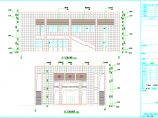 浙江某中学报告厅建筑施工图CAD图纸图片1
