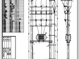 10KV架空高压计量与电杆拉力电气图图片1