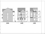 某县多套小型别墅建筑设计CAD平面立面图图片1
