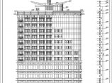 多层酒店大楼建筑规划CAD详细参考图图片1