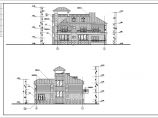 山地别墅建筑设计CAD布置图图片1