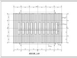 单层钢结构厂房结构施工图（含建施）图片1