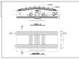 木兰天桥建筑CAD平面布置图图片1