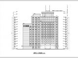 某医院十三层大楼的CAD建筑设计方案图片1