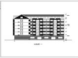 一套典型的多层宿舍楼CAD平面布置参考图图片1