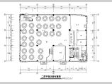 武汉某大酒店基础CAD平面布置参考图图片1