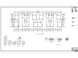 经典8层框架住宅楼结构CAD布置图图片1