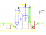 2*130吨锅炉烟气半干法脱硫除尘设计CAD图纸图片1