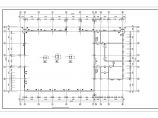 某三层框架结构体育馆结构施工图（36米跨）图片1