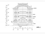 高层独栋住宅楼建筑规划CAD布置图图片1