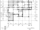 绍兴某框架住宅结构CAD平面布置参考图图片1