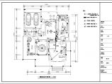 某新式别墅电气施工全图CAD图纸图片1