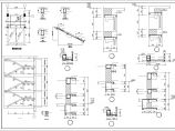 某框架教学楼建筑结构CAD平面布置参考图图片1