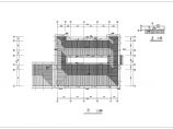中学艺术楼建筑施工平立面CAD参考图图片1