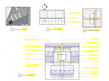 排水沟及排水缝施工CAD参考图图片1