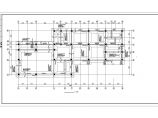 三层框架办公楼结构CAD图图片1