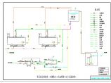 某经典设计常压燃气热水锅炉房流程CAD布置图图片1
