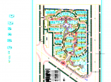 某地联排住宅区规划设计总平面图图片1
