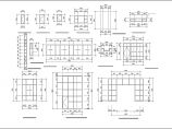 双桂湖别墅建筑CAD基础平面布置参考图图片1