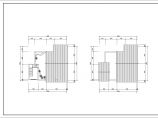 某地小型滨河茶馆建筑图（含设计说明）图片1