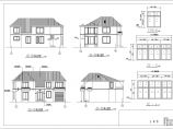 二层别墅住宅CAD建筑图图片1