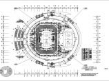 长春市大型体育馆全套电气施工CAD布置图图片1