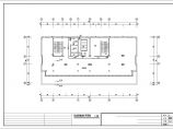 华北多层商业综合楼给排水规划CAD细节布置图图片1