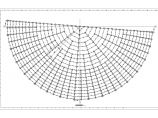 一套大跨度球壳网架建筑图（共14张）图片1