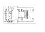 某文化中心演艺厅装修设计CAD图图片1