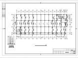 常熟市某服装机械公司结构设计CAD平剖面图图片1