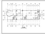某现代风格六层办公楼平面设计CAD竣工图图片1