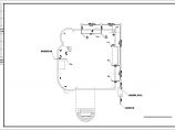 某三层别墅给排水系统CAD平面布置参考图图片1