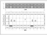 [湖北]钢结构厂房结构设计图（二层18米跨带夹层）图片1