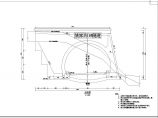 隧道洞门结构CAD平面图图片1