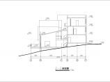 青岛市某地度假区别墅建筑方案CAD布置图图片1